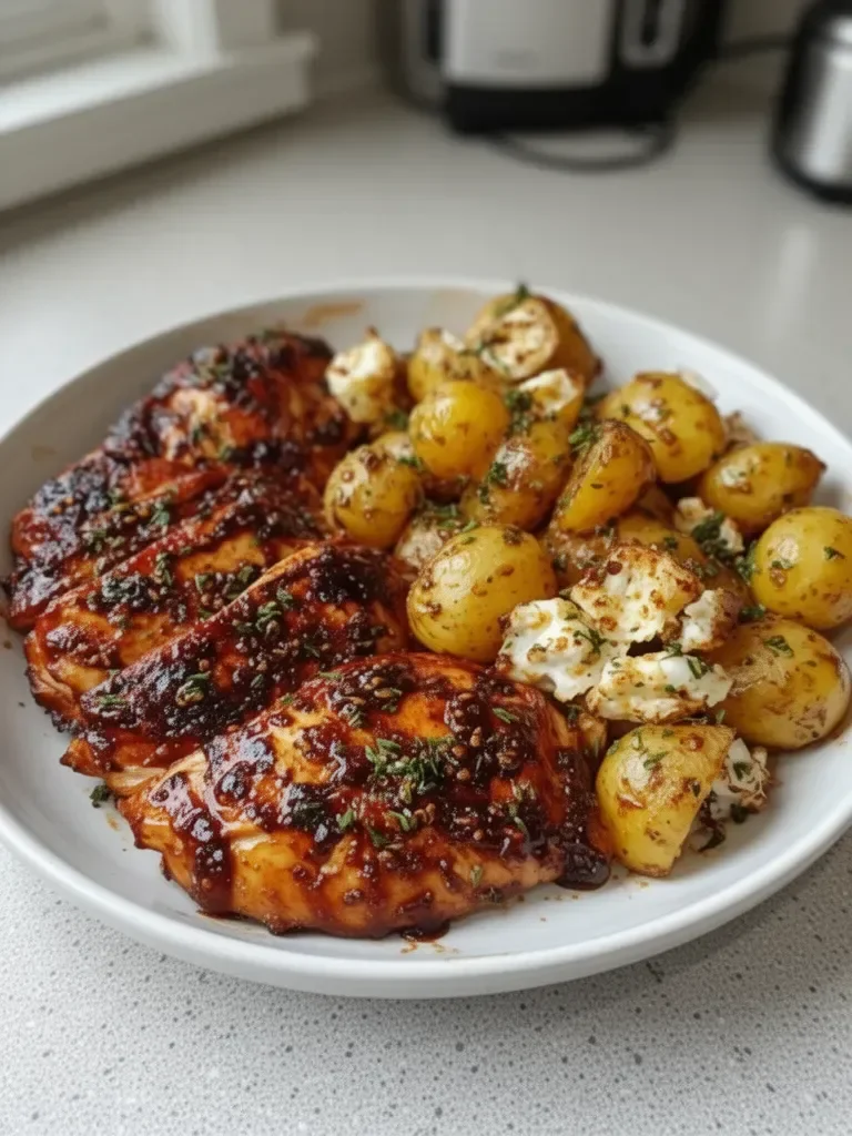 Honey BBQ Chicken Potatoes
