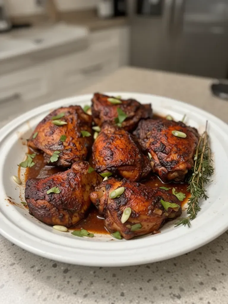 Jerk Chicken in the Crockpot