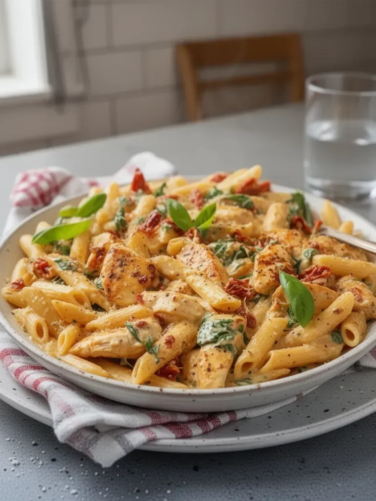 Parmesan Marry Me Chicken Pasta
