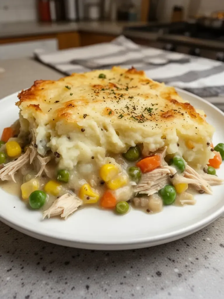 Rotisserie Chicken Shepherd’s Pie