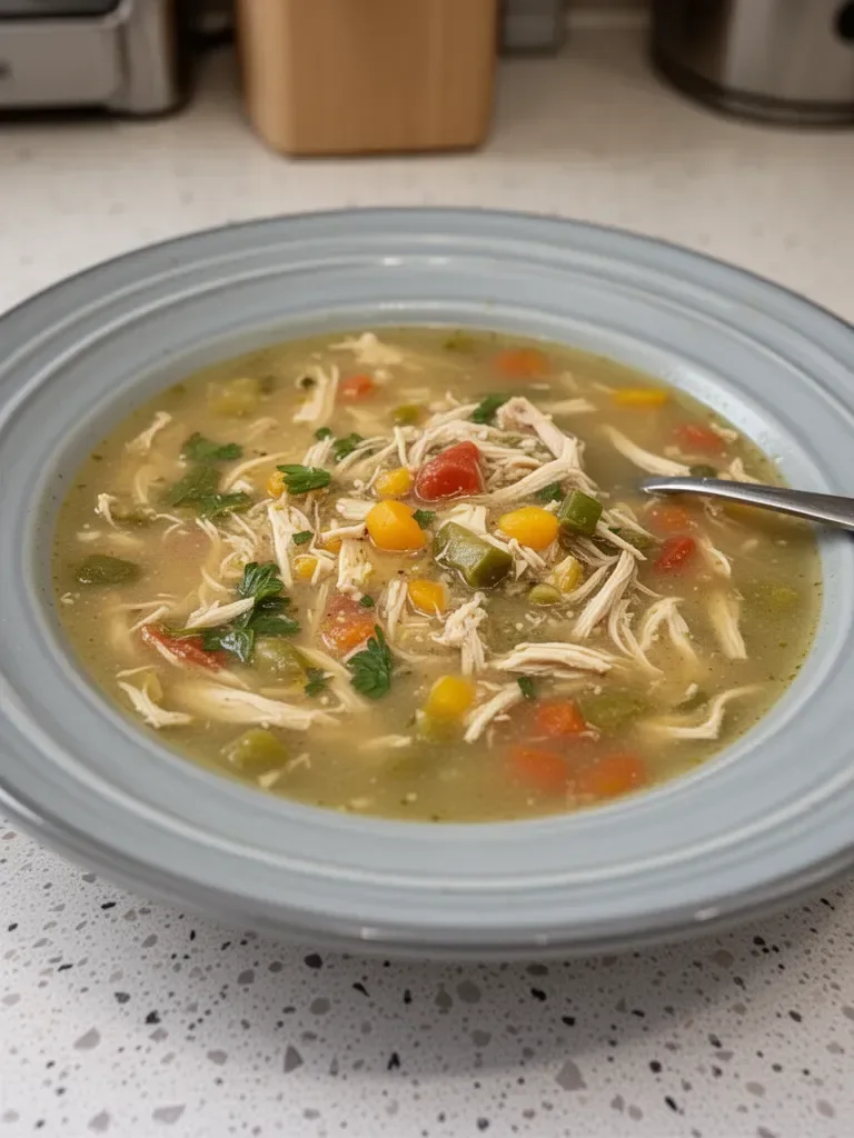 Santa Fe Green Chile Chicken Soup