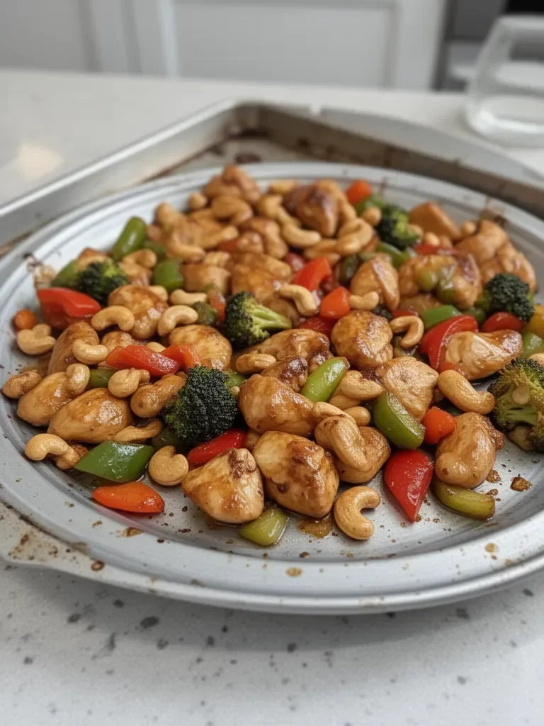 Savory Sheet Pan Cashew Chicken for Effortless Dinners