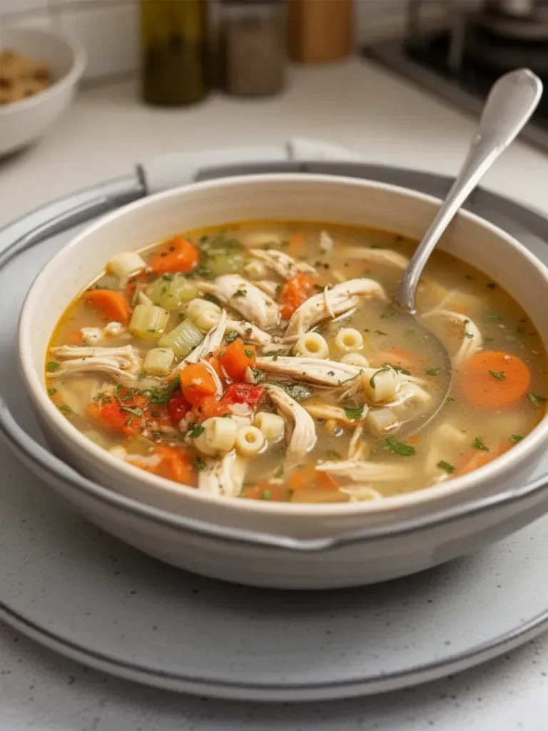 Sicilian Chicken Soup