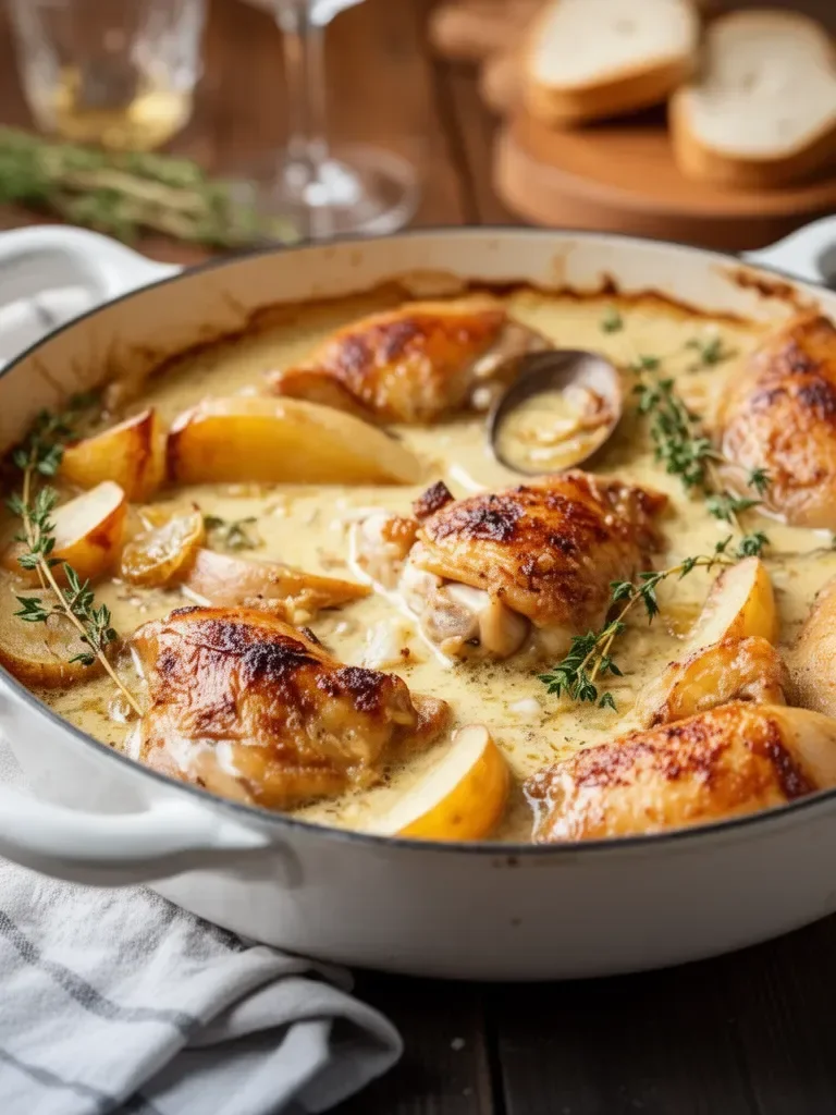 Simple French Chicken Casserole