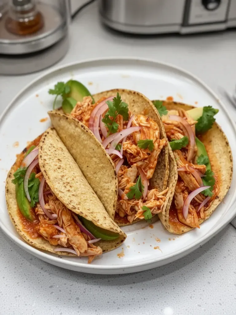 Slow Cooker Chicken Tinga