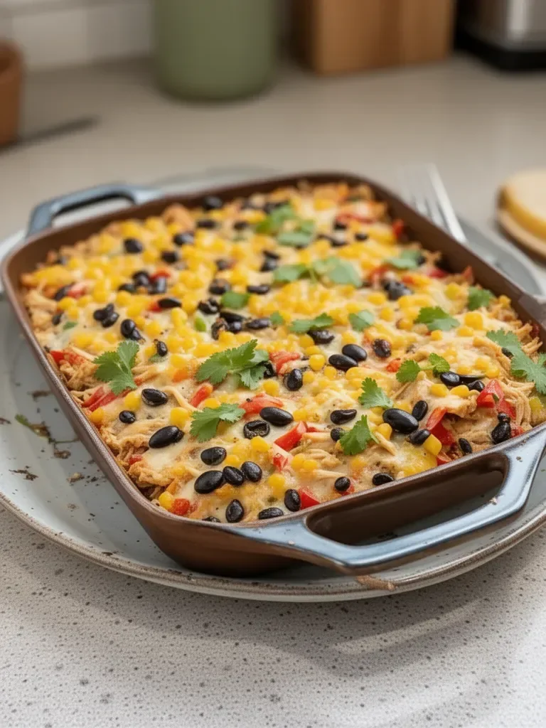 Southwest Chicken Casserole Recipe