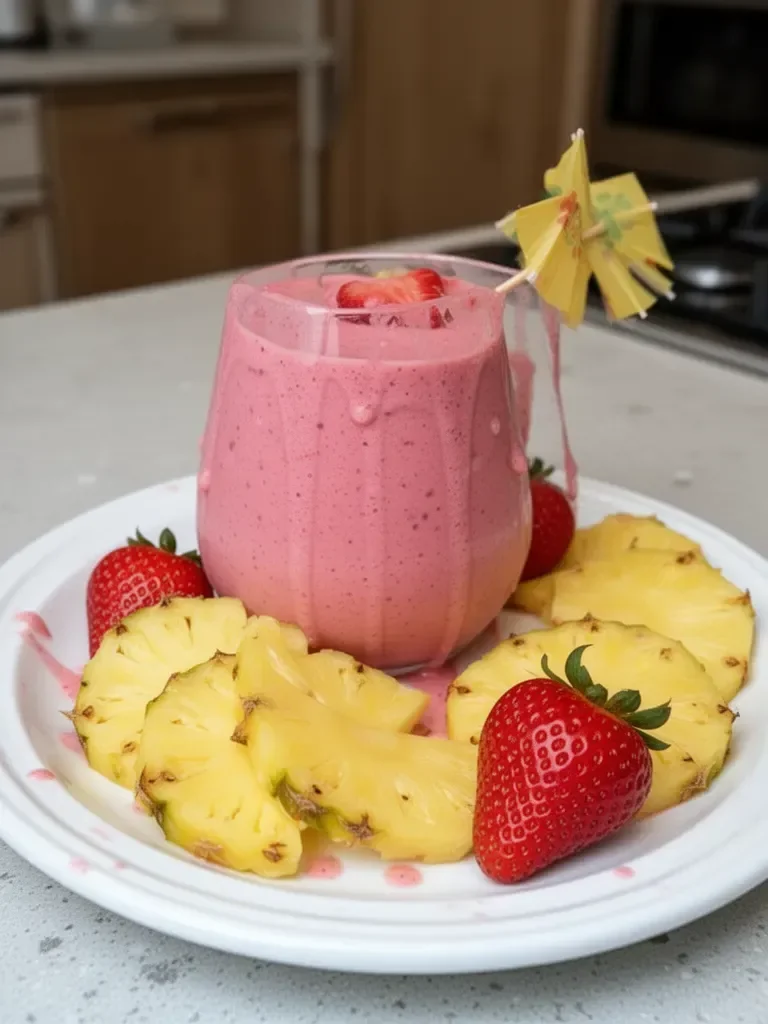 Strawberry Pineapple Smoothie