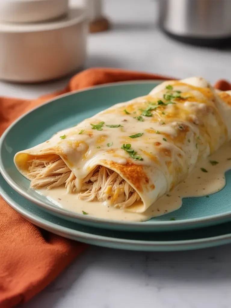 Tasty White Rotisserie Chicken Enchiladas