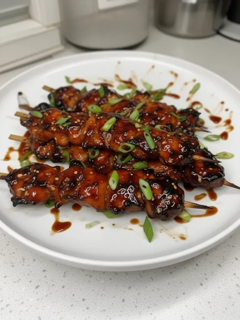 Teriyaki Chicken Skewers