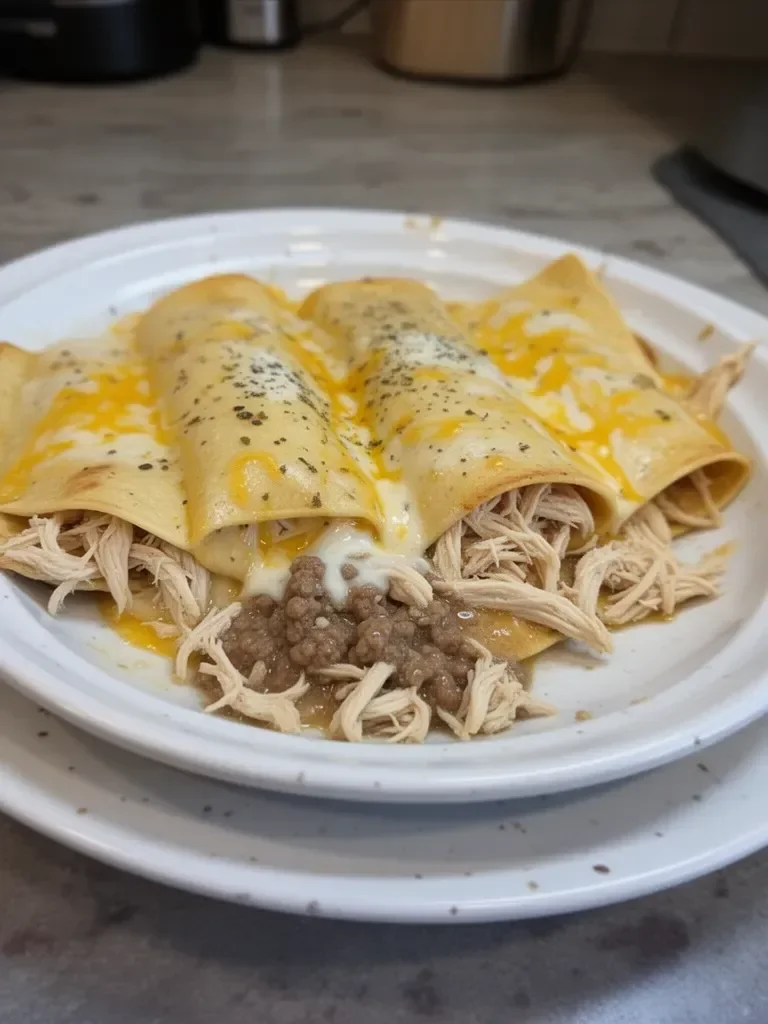 White Chicken Enchiladas