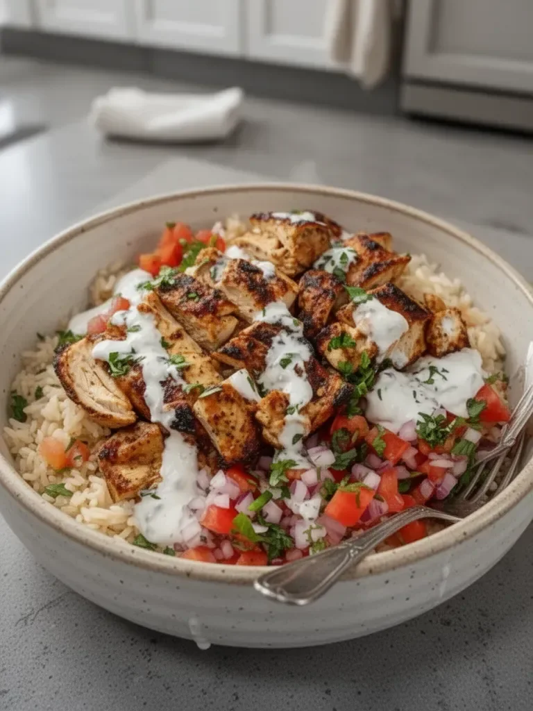 Chicken Gyro Bowls