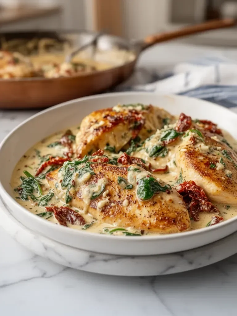 Creamy Tuscan Garlic Chicken