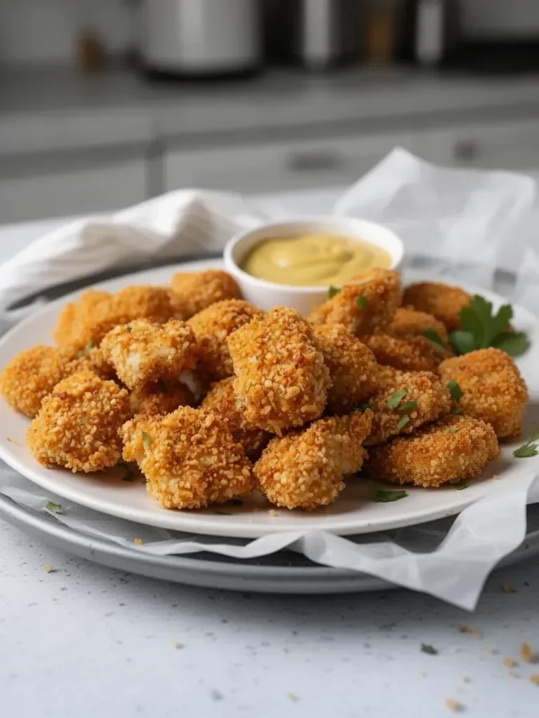 Crispy Baked Chicken Nuggets