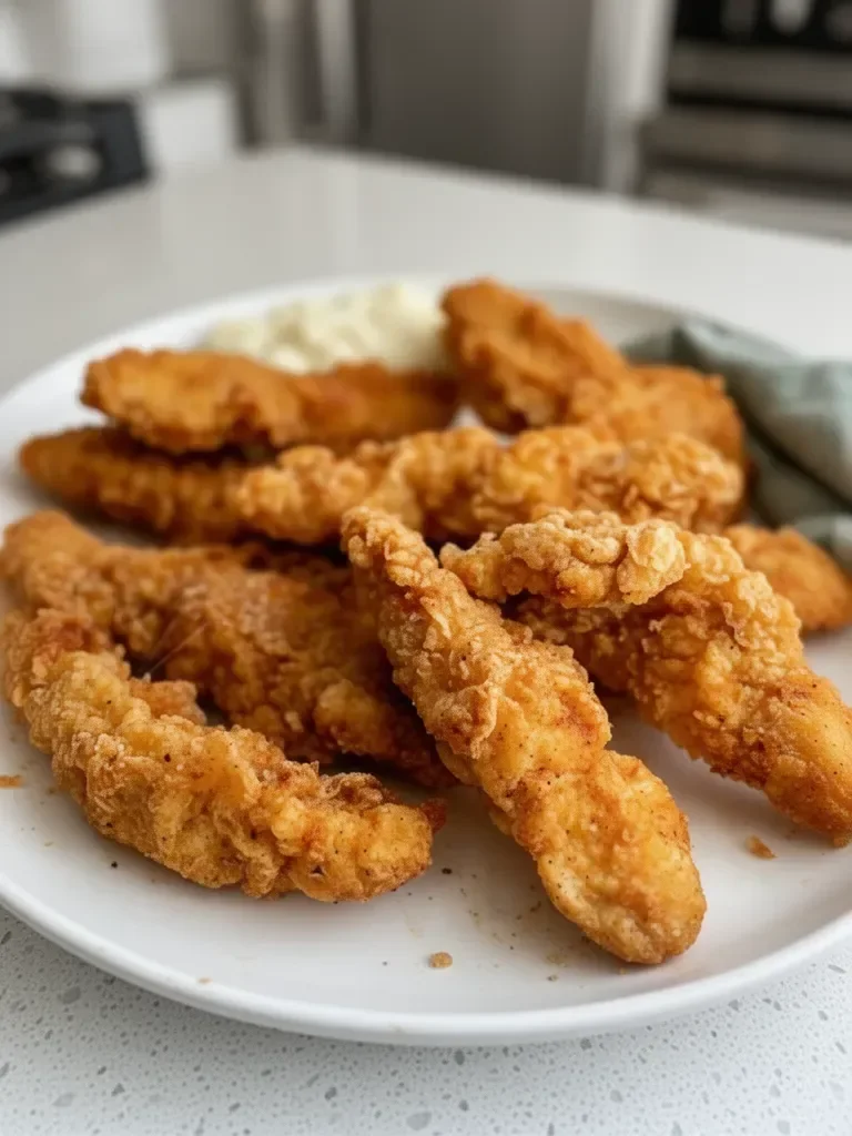 Homemade Fried Chicken Strips