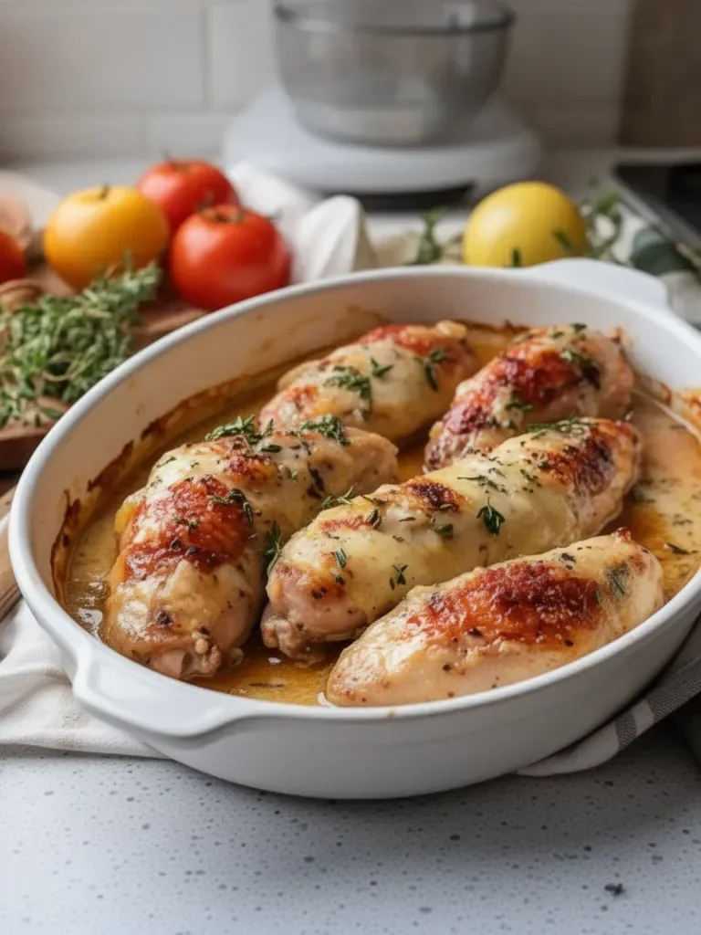 Italian Chicken Saltimbocca