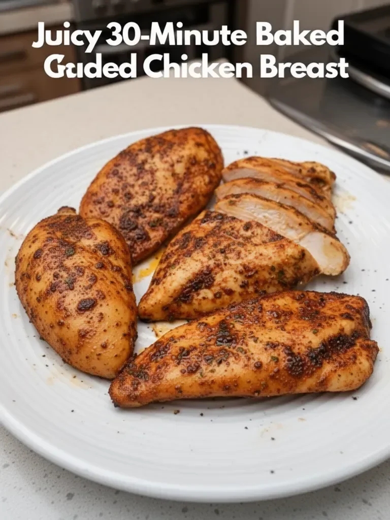 Juicy 30-Minute Baked Chicken Breast