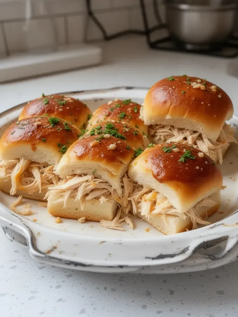 Juicy Chicken Sliders with Rotisserie Chicken