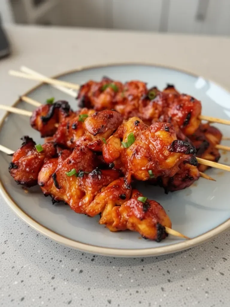 Korean Chicken Skewers