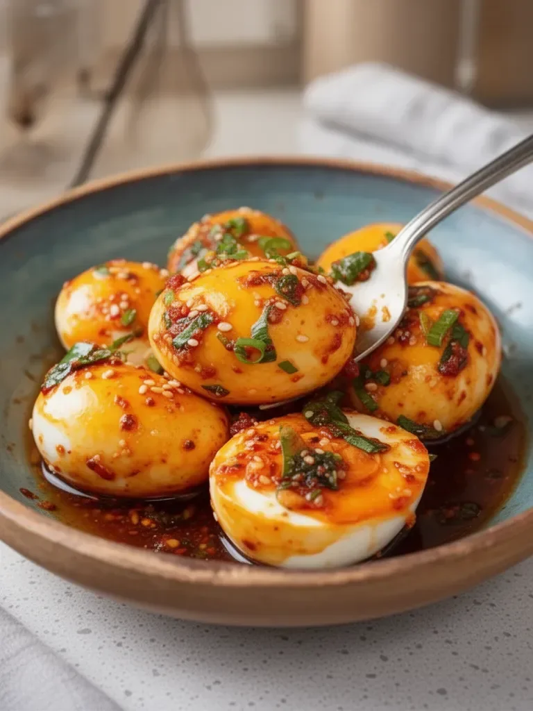 Korean Marinated Eggs