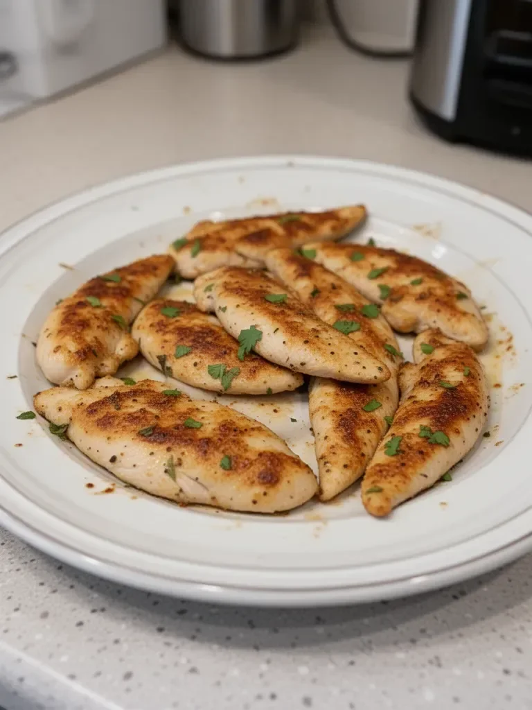 Oven Baked Chicken Tenderloins (No Breading)
