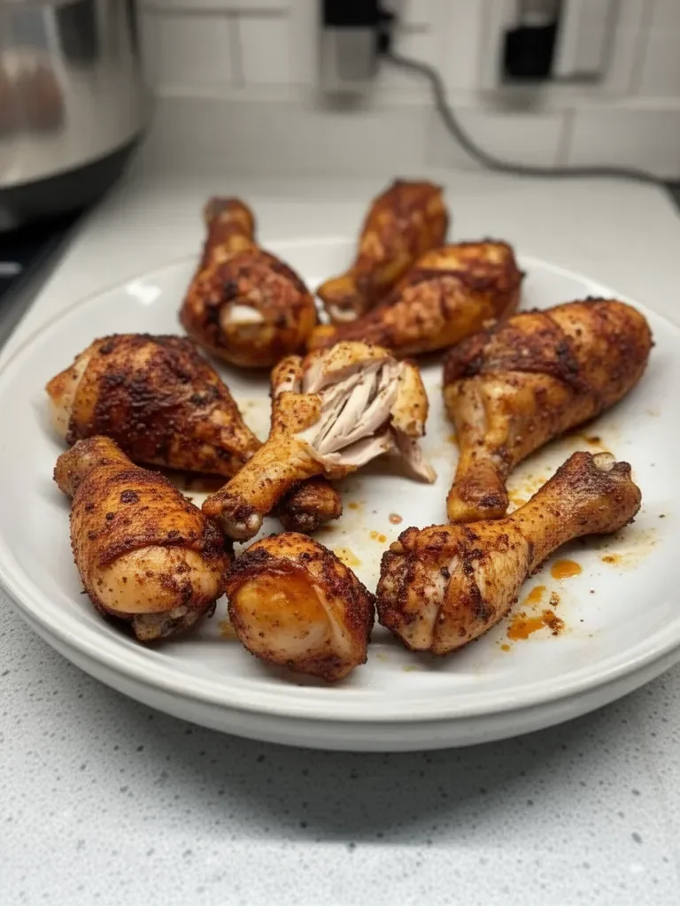 Seasoned Crispy Chicken Drumsticks