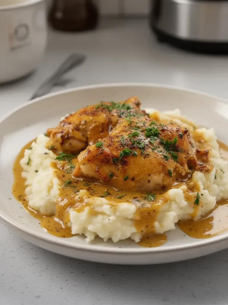 Slow Cooker Honey Mustard Chicken