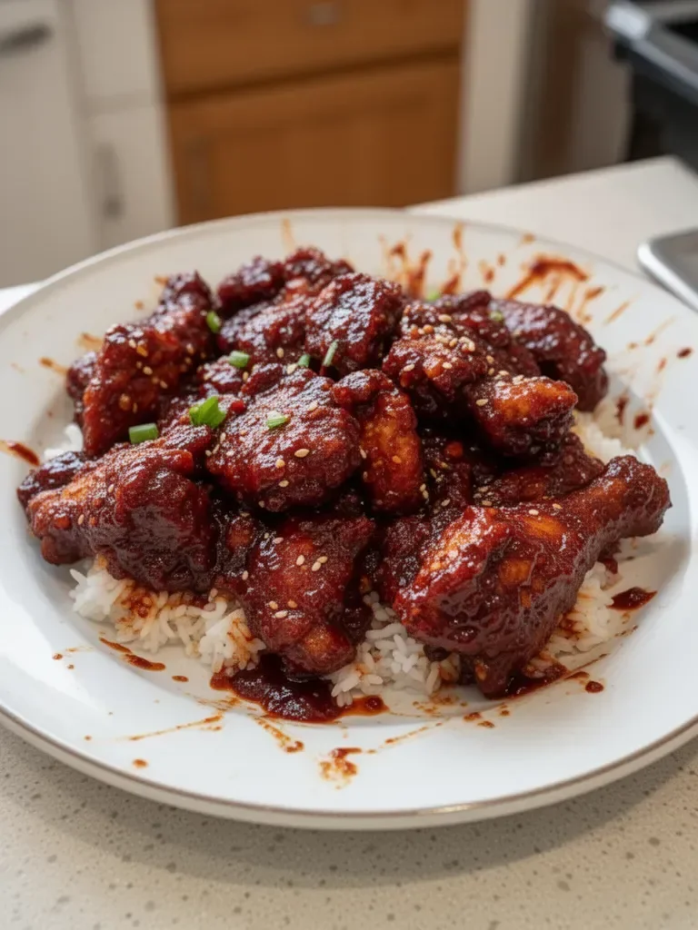 Sticky Honey Gochujang Chicken: Easy Weeknight Dinner