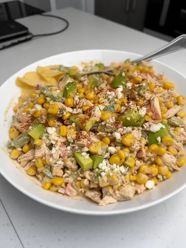 Street Corn Chicken Salad