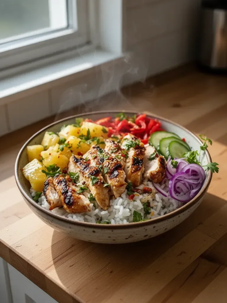 Hawaiian Chicken Bowl