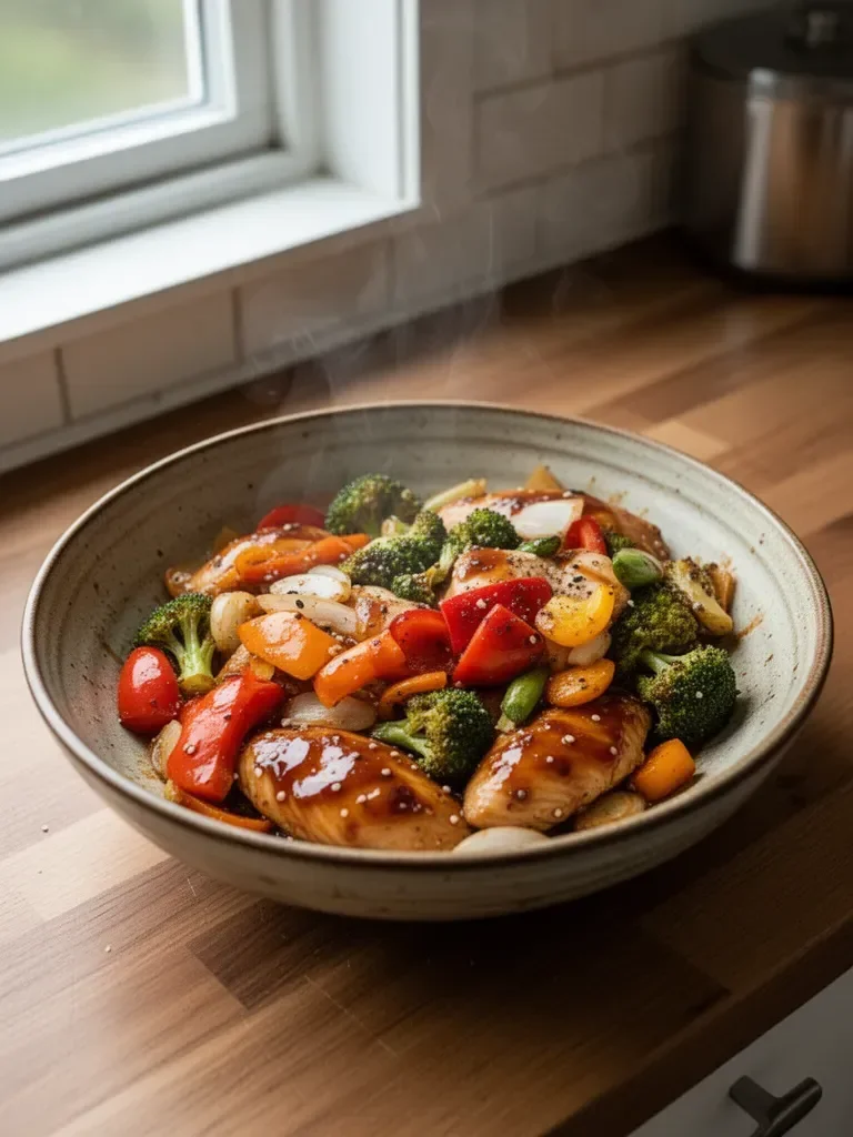 Teriyaki Chicken Foil Packet Dinner