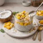 Delicious variety of easy vegan recipes on a table ready to be enjoyed.